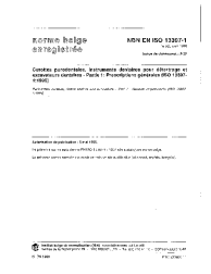 NBN EN ISO 13397-1:1996