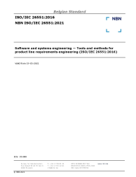 NBN ISO/IEC 26551:2021