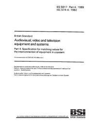 BS 5817-4:1989