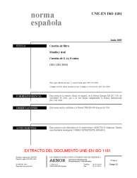 UNE-EN ISO 1181:2005 (R2009)