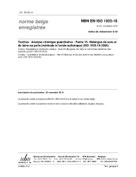 NBN EN ISO 1833-18:2010