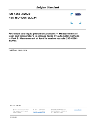 NBN ISO 4266-2:2024