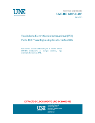 UNE-IEC 60050-485:2021