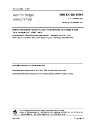 NBN EN ISO 15867:2003