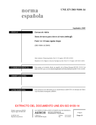 UNE-EN ISO 9100-14:2005 (R2009)