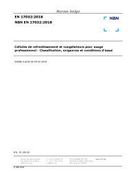 NBN EN 17032:2018