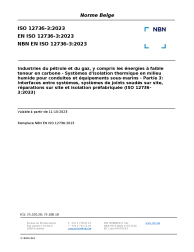NBN EN ISO 12736-3:2023
