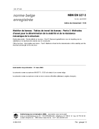 NBN EN 527-3:2003