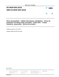 NBN EN 6049-003:2018