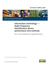 BS ISO/IEC 18046-3:2007