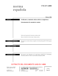 UNE-EN 14888:2006 (R2021)