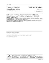 NBN ISO/TS 15998-2:2015