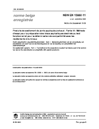 NBN EN 13880-11:2003