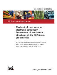 BS EN 60297-3-106:2010