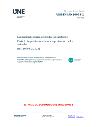 UNE-EN ISO 10993-2:2023
