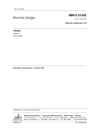 NBN S 23-002:2007