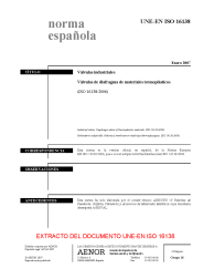 UNE-EN ISO 16138:2007