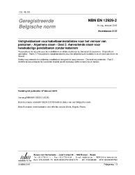 NBN EN 12929-2:2015