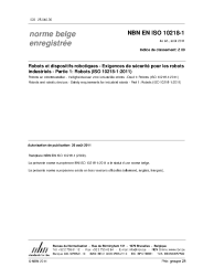 NBN EN ISO 10218-1:2011