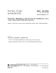 NBN ISO 9645:1992