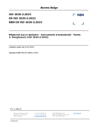 NBN EN ISO 3630-2:2023