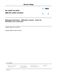 NBN EN 12697-43:2023