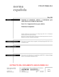 UNE-EN 50363-10-2:2006 (R2019)