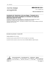 NBN EN ISO 3211:2010