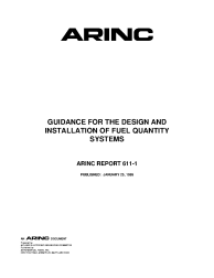 ARINC Report 611-1:1999