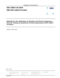 NBN ISO 16063-34:2021