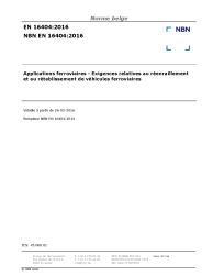 NBN EN 16404:2016