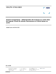 CEN/TS 17762:2022