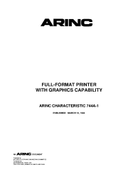 ARINC Characteristic 744A-1:1994