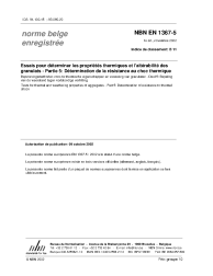 NBN EN 1367-5:2002