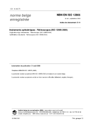 NBN EN ISO 12865:2006