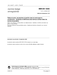 NBN EN 10266:2003