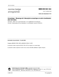NBN EN ISO 354:2003