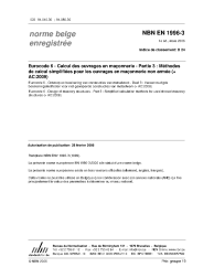 NBN EN 1996-3:2006