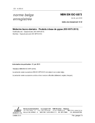 NBN EN ISO 6873:2013