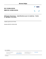 NBN EN 13108-8:2016