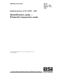 BS EN 27813:1992