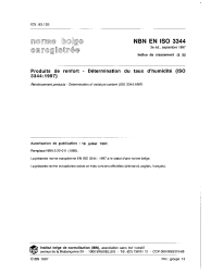 NBN EN ISO 3344:1997