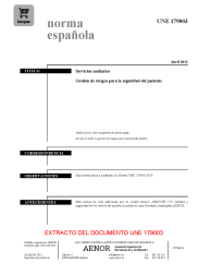 UNE 179003:2013