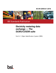 BS EN 62056-6-1:2016