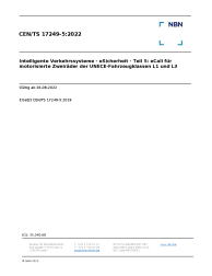 CEN/TS 17249-5:2022