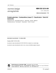 NBN ISO 8216-99:2002