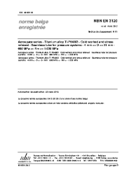 NBN EN 3120:2012