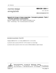 NBN EN 13001-1:2015