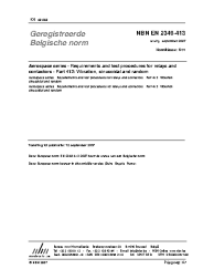 NBN EN 2349-413:2007