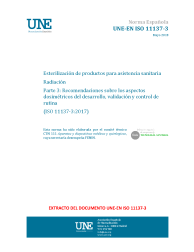 UNE-EN ISO 11137-3:2018